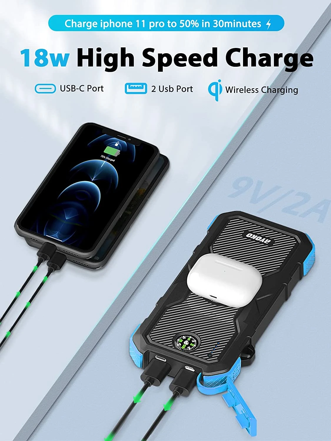 Batterie Rechargeable Solaire 7 Batterie Rechargeable Solaire – Image 5