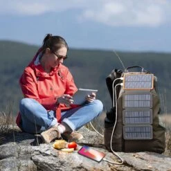 Batterie Externe Chargeur Solaire 15 Batterie Externe Chargeur Solaire -Monde Electronique Batterie externe Solaire Chargeur sac a dos