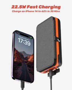 Power Bank Solaire Pour Téléphones -Monde Electronique Batterie externe Solaire iPhone charge rapide