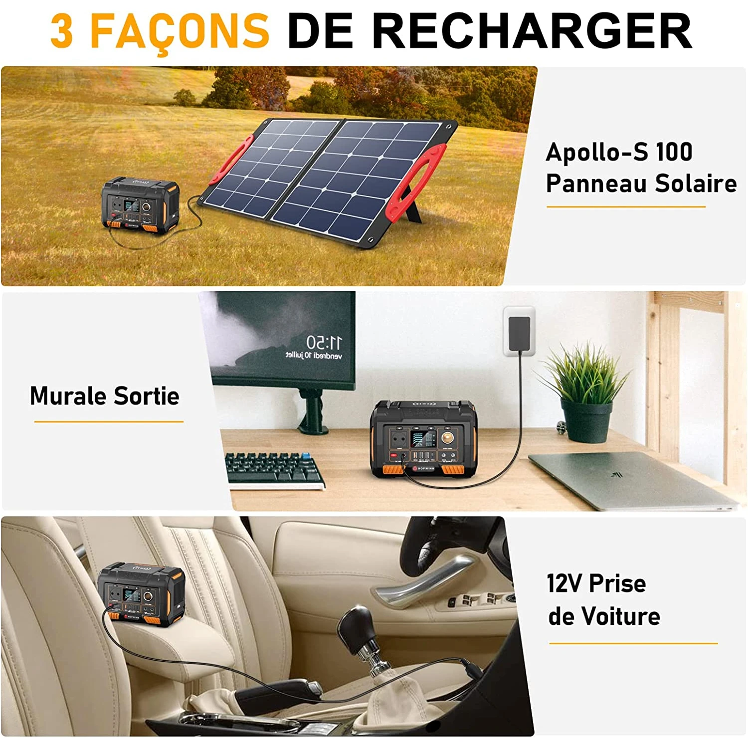 Batterie Externe Solaire Pour Ordinateur Portable 5 Batterie Externe Solaire Pour Ordinateur Portable – Image 3