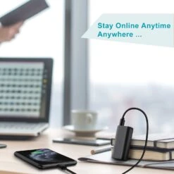 Batterie Portable Avec Support De Charge -Monde Electronique Batterie externe TNTOR 10000mAh iphone