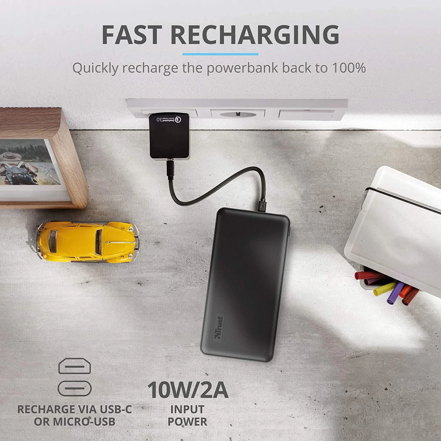 Batterie Externe Trust 20000mAh 5 Batterie Externe Trust 20000mAh – Image 3