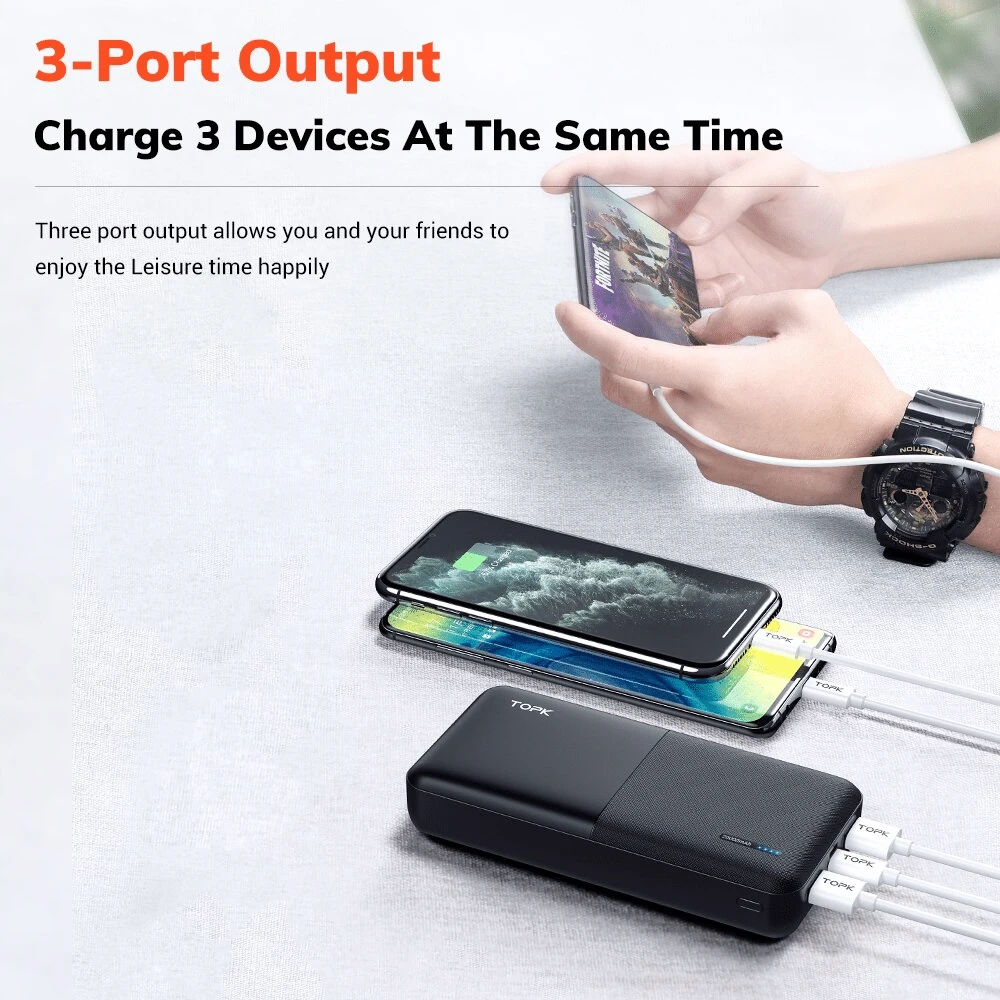 Batterie Externe Type-C 20000mAh 4 Batterie Externe Type-C 20000mAh – Image 2