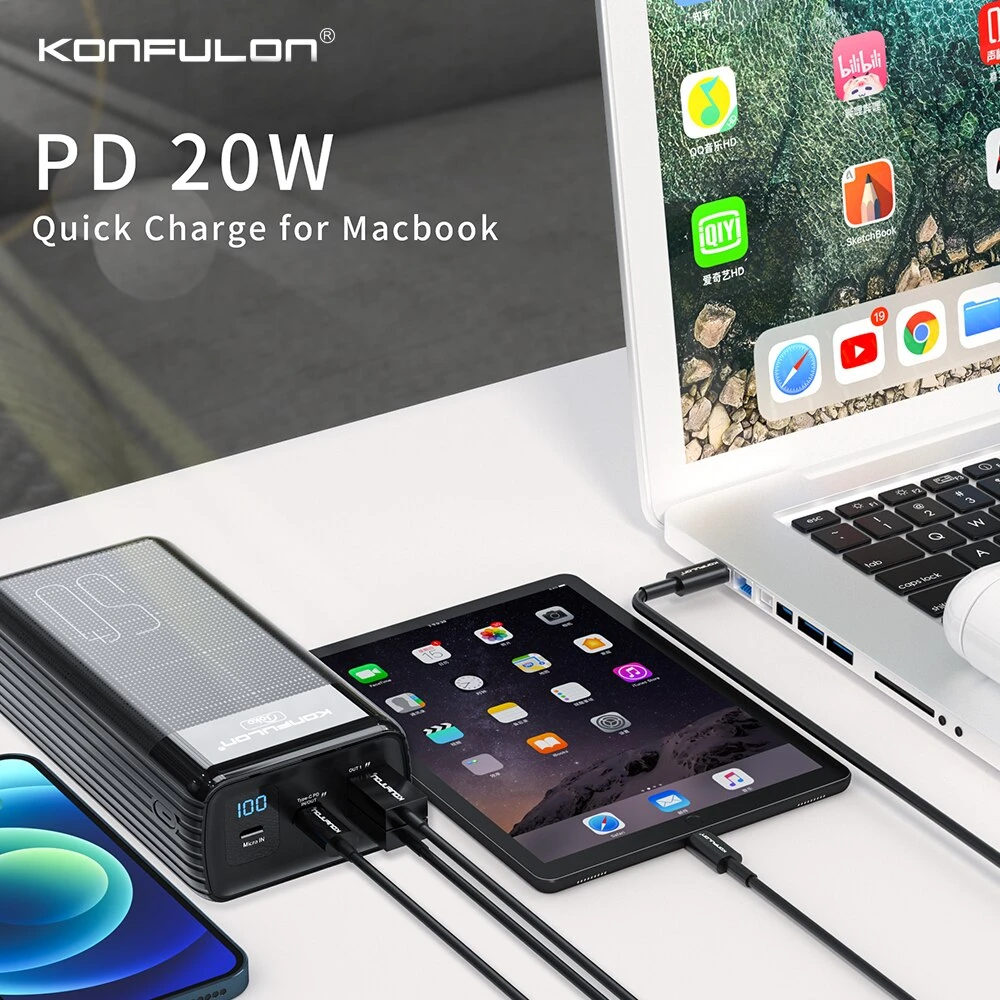 Batterie Externe Type C De 50000 MAh 5 Batterie Externe Type C De 50000 MAh – Image 3