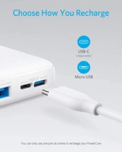 Batterie Externe USB C Lithium Polymère 8 Batterie Externe USB C Lithium Polymère -Monde Electronique Batterie externe USB C Lithium Polymere usb c ou micro usb