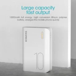 Batterie Externe USB-C 10000mAh -Monde Electronique Batterie externe USB C grande capacite de 10000mAh