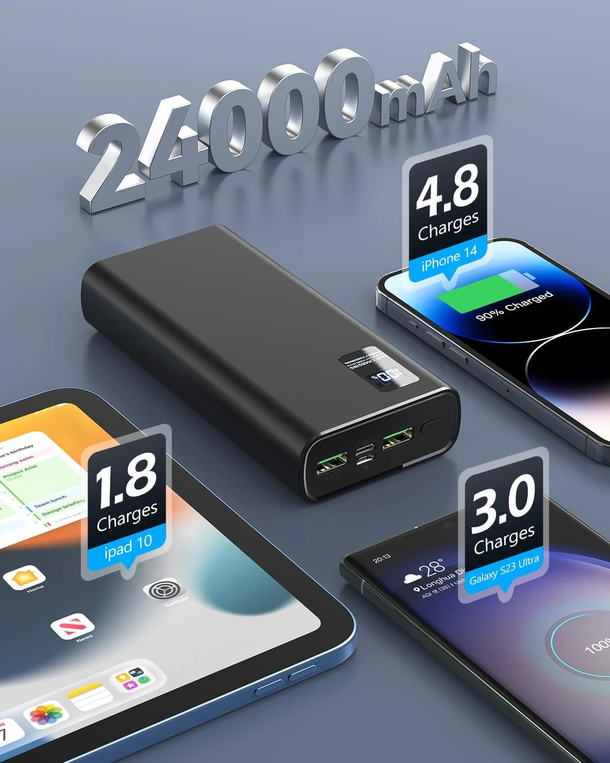 Batterie Portable Pour Téléphone 22.5W 7 Batterie Portable Pour Téléphone 22.5W – Image 5