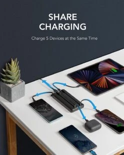 Batterie Externe VRURC 20000mAh 8 Batterie Externe VRURC 20000mAh -Monde Electronique Batterie externe VRURC 20000mAh 5 chargeemnt