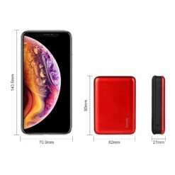 Batterie Externe Vancaly 10000mAh -Monde Electronique Batterie externe Vancaly 10000mAh taille petite