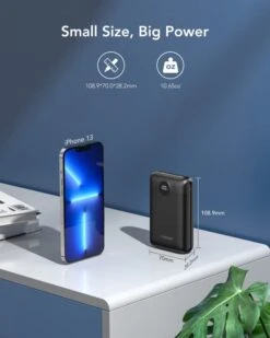 Batterie Externe Veger 20000 MAh -Monde Electronique Batterie externe Veger 20000 mAh compacte et puissante