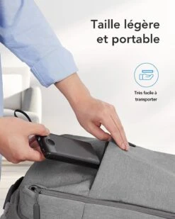 Batterie Externe Avec Câble USB-C -Monde Electronique Batterie externe avec Cable USB C legere et portable