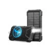 Batterie Externe Avec Panneau Solaire -Monde Electronique Batterie externe avec panneau Solaire 1 1