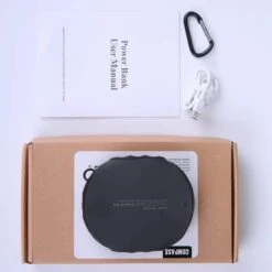 Batterie Externe 10000mAh Étanche -Monde Electronique Batterie externe etanche contenu de lemballage