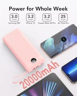 Batterie Externe IWalk 20000mAh -Monde Electronique Batterie externe iWalk 20000mAh nombre de charge