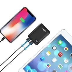 Batterie Externe 10000mAh La Plus Légère -Monde Electronique Batterie externe la plus legere 10000mAh charge rapide