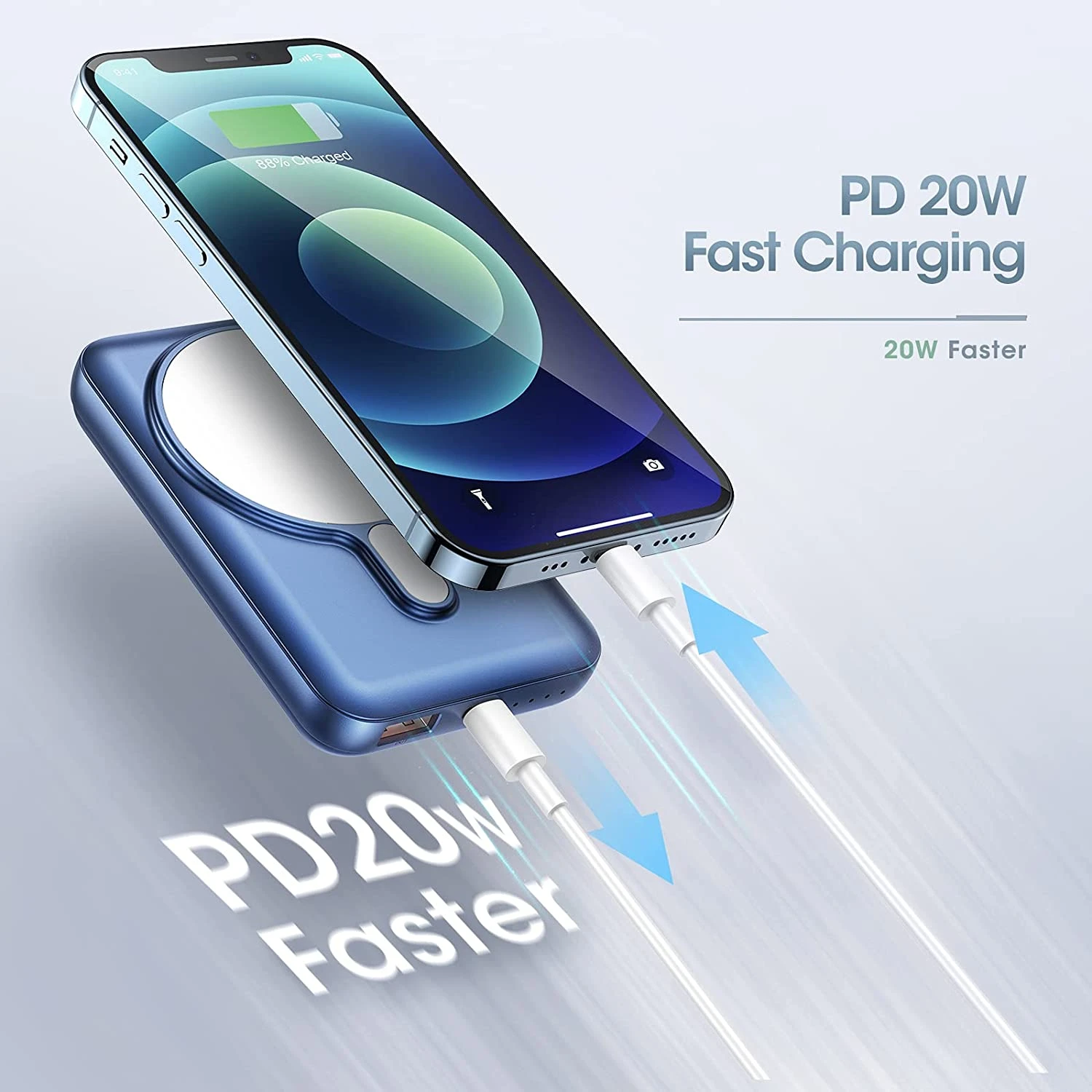 Batterie Externe Magnétique 10000mAh 6 Batterie Externe Magnétique 10000mAh – Image 4