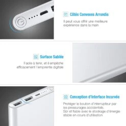Batterie Externe Pas Cher Puissante -Monde Electronique Batterie externe puissante pas cher caracteristiques 1