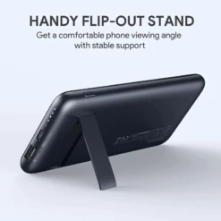 Batterie Externe Sans Fil Aukey -Monde Electronique Batterie externe sans fil Aukey support