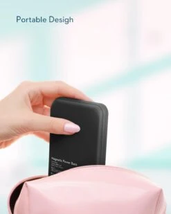 Batterie Externe Sans Fil Mini -Monde Electronique Batterie externe sans fil Mini portable design