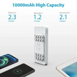 Batterie Externe Sans Fil Samsung 10A -Monde Electronique Batterie externe sans fil samsung 10A 10000mAh