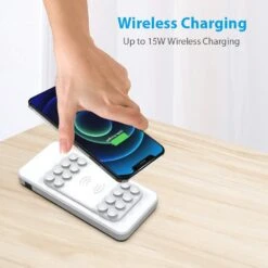 Batterie Externe Sans Fil Samsung 10A -Monde Electronique Batterie externe sans fil samsung 10A induction