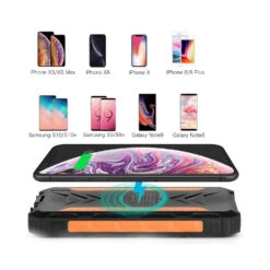 Batterie De Secours Solaire 20000mAh -Monde Electronique Batterie externe solaire 20000mAh Sendowtek charge sans fil