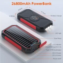 Batterie Externe Solaire Poweradd -Monde Electronique Batterie externe solaire Poweradd powerbank