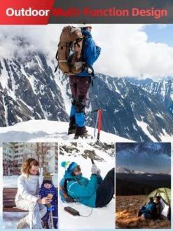 Batterie Solaire Charge Sans Fil -Monde Electronique Batterie externe solaire Sans fil outdoor