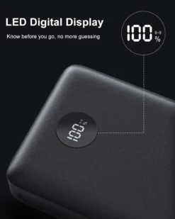 Batterie Portable 26800 MAh Conxwan 16 Batterie Portable 26800 MAh Conxwan -Monde Electronique Batterie portable 26800 mAh Conxwan affichage pourcentage