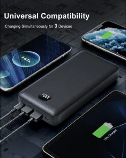 Batterie Portable 26800 MAh Conxwan 12 Batterie Portable 26800 MAh Conxwan -Monde Electronique Batterie portable 26800 mAh Conxwan compatibilite