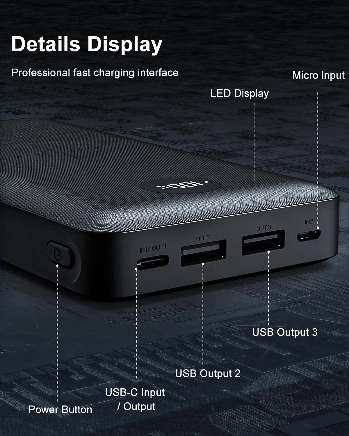 Batterie Portable 26800 MAh Conxwan 8 Batterie Portable 26800 MAh Conxwan – Image 6