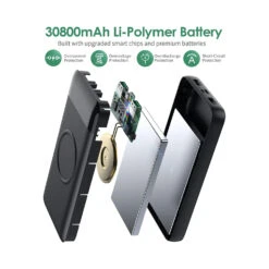 Batterie Portable 30800 MAh Axneb -Monde Electronique Batterie portable 30000 mAh Axneb 30800mAh