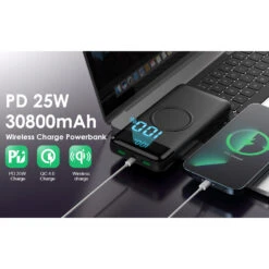 Batterie Portable 30800 MAh Axneb -Monde Electronique Batterie portable 30000 mAh Axneb pd 25watts