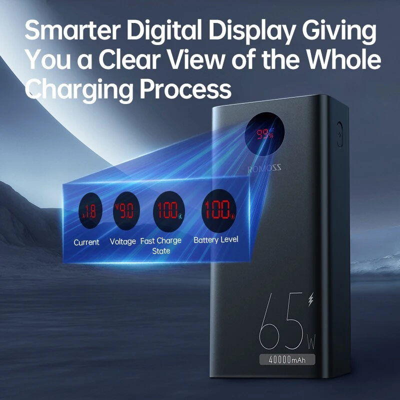 Batterie Portable 65W De 40000 MAh 8 Batterie Portable 65W De 40000 MAh – Image 6