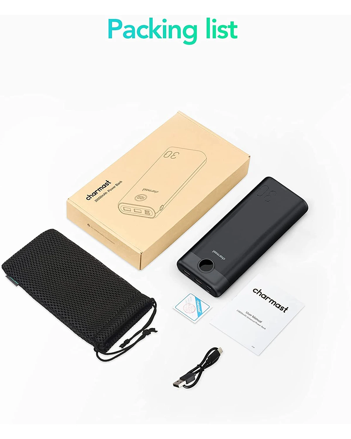 Batterie Portable Charmast 30000 MAh 10 Batterie Portable Charmast 30000 MAh – Image 8