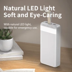 Batterie Externe 30000 MAh Rapide -Monde Electronique Batterie portable Remax de 30 000 mAh LED