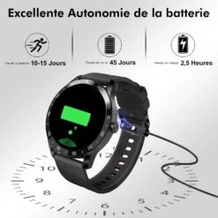 Montre Connectée Sport Intelligente 12 Montre Connectée Sport Intelligente -Monde Electronique Blackview X1 Montre Connectee Sport grande autonomie de 10 15