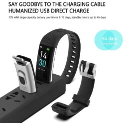 Bracelet Connecté Cardio Étanche -Monde Electronique Bracelet Connecte Cardio Etanche cable de charge