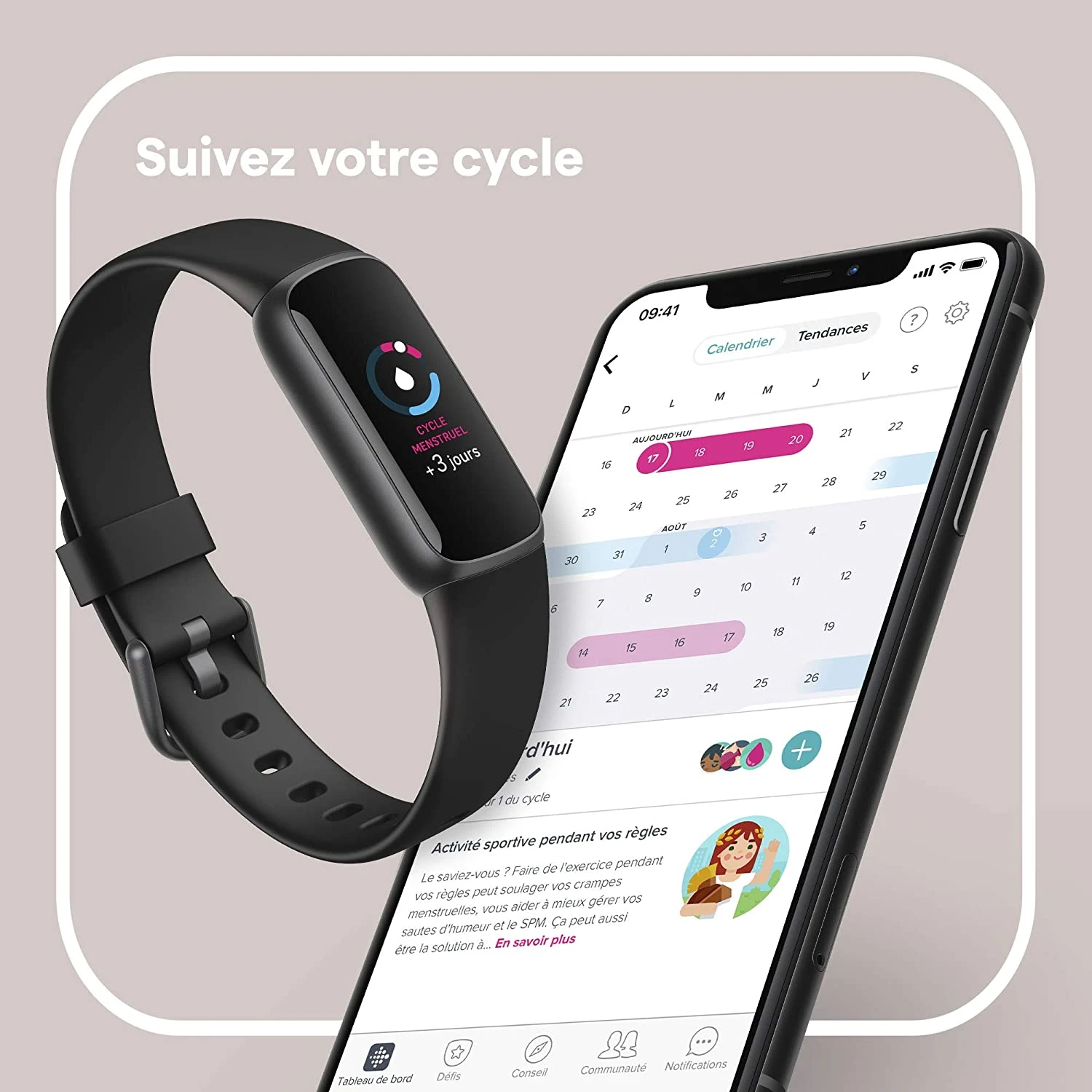 Bracelet Connecté Femme Sport 4 Bracelet Connecté Femme Sport – Image 2