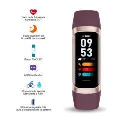 Bracelet Intelligent Tracker D’Activité -Monde Electronique Bracelet intelligent tracker dactivite options