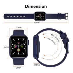 Montre Sportive Intelligente Avec Appels -Monde Electronique Bribejat BT3 Montre connectee dimensions