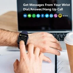 Montre Sportive Intelligente Avec Appels -Monde Electronique Bribejat BT3 Montre connectee notifications intelligente