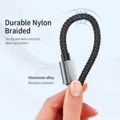 Câble Magnétique Performant -Monde Electronique Cable Magnetique Performant durable nylon tresse