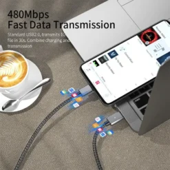 Câble Magnétique Performant -Monde Electronique Cable Magnetique Performant telephone usb c