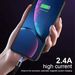 Câble Magnétique Rapide -Monde Electronique Cable Magnetique Rapide 2.4A iphone