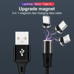 Câble Magnétique Rapide -Monde Electronique Cable Magnetique Rapide triple embout