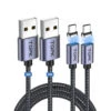 Lot De 2 Câbles Magnétique USB Type-C 2 Lot De 2 Câbles Magnétique USB Type-C -Monde Electronique Cable Magnetique USB Type C