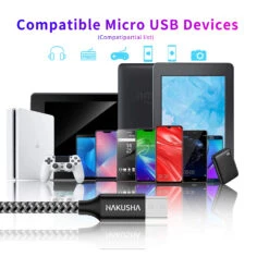 Câble Micro-USB 2 Mètres Et Rapide -Monde Electronique Cable Micro USB 2 metres et rapide micro usb