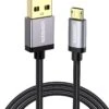 Câble Micro-USB 3.0 En Nylon Tressé -Monde Electronique Cable Micro USB 3.0