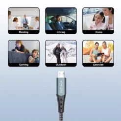 Câble Micro-USB Pour Smartphones Huawei Et Autres -Monde Electronique Cable Micro USB Huawei multi utilisation